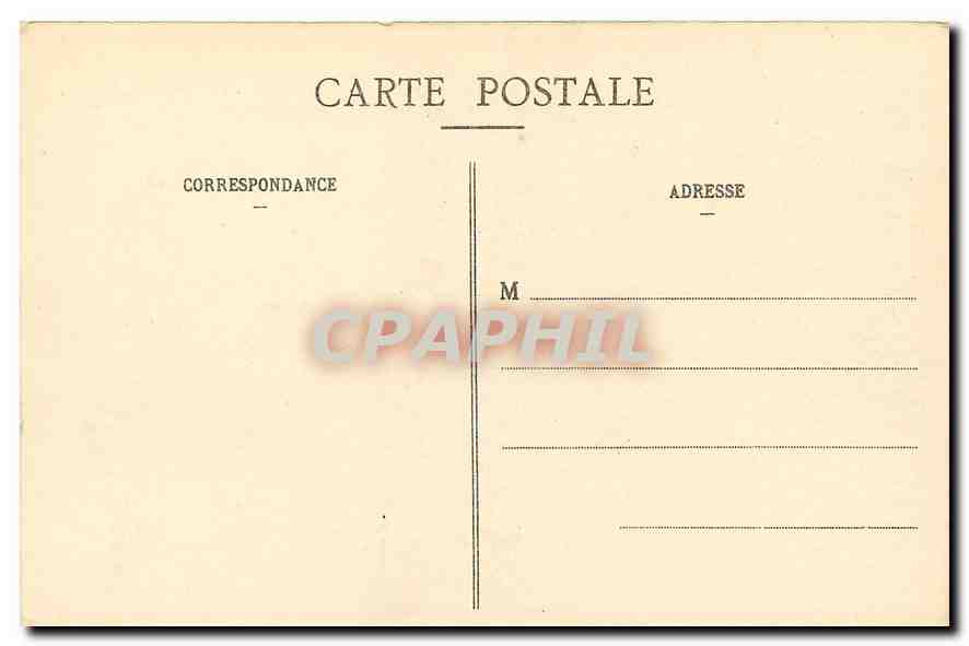 CPA Nancy Place de la Carriere  — Rückseite