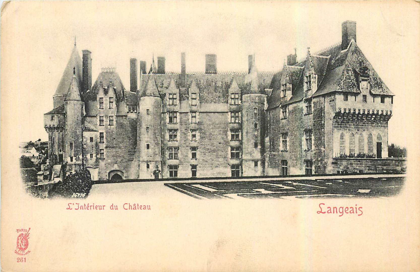 CPA l'Interieur du Chateay Langeais 