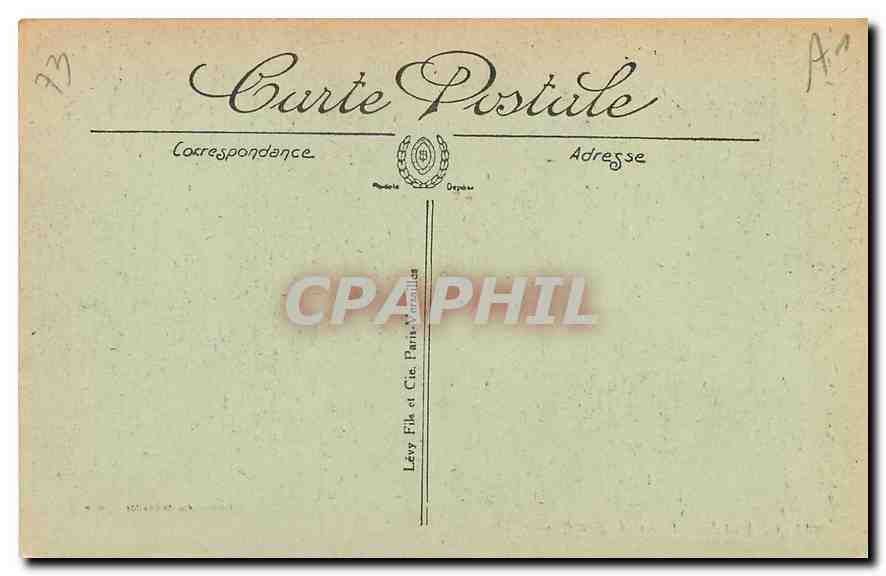 CPA Chanaz Canal de Savieres  — Rückseite