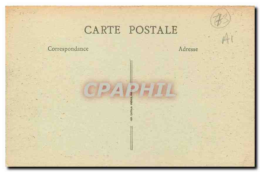 Annecy and its Lake — The Imperial Palace (A Corner of the Park) — S. F. PARIS "Ture" — Back