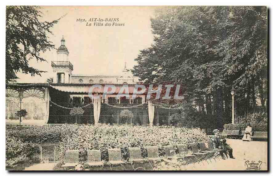 CPA Aix les Bains La Villa des Fleurs 