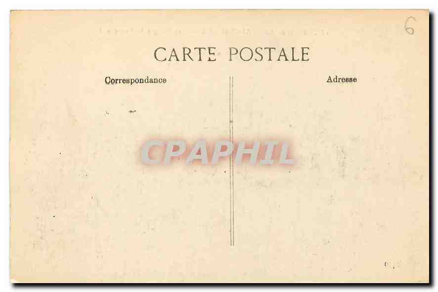Wald von FONTAINEBLEAU — Die Gorges de Franchard — Verlag CPD, Nr. 151 — Rückseite