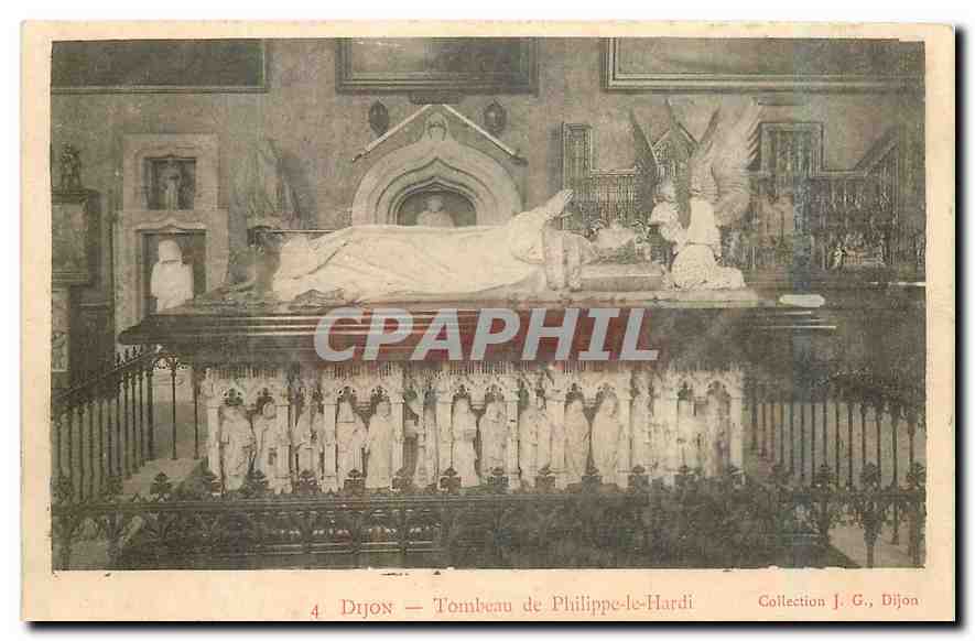 CPA Dijon Tombeau de Philippe le Hardi 