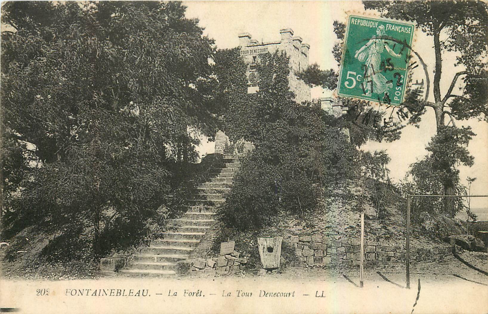 Fontainebleau — La Forêt — La Tour Denecourt — LL