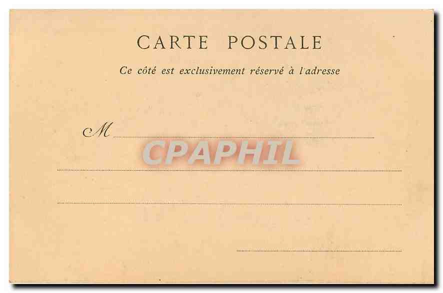 CPA Auray Portail de l'Eglise Saint Gildas  — Rückseite