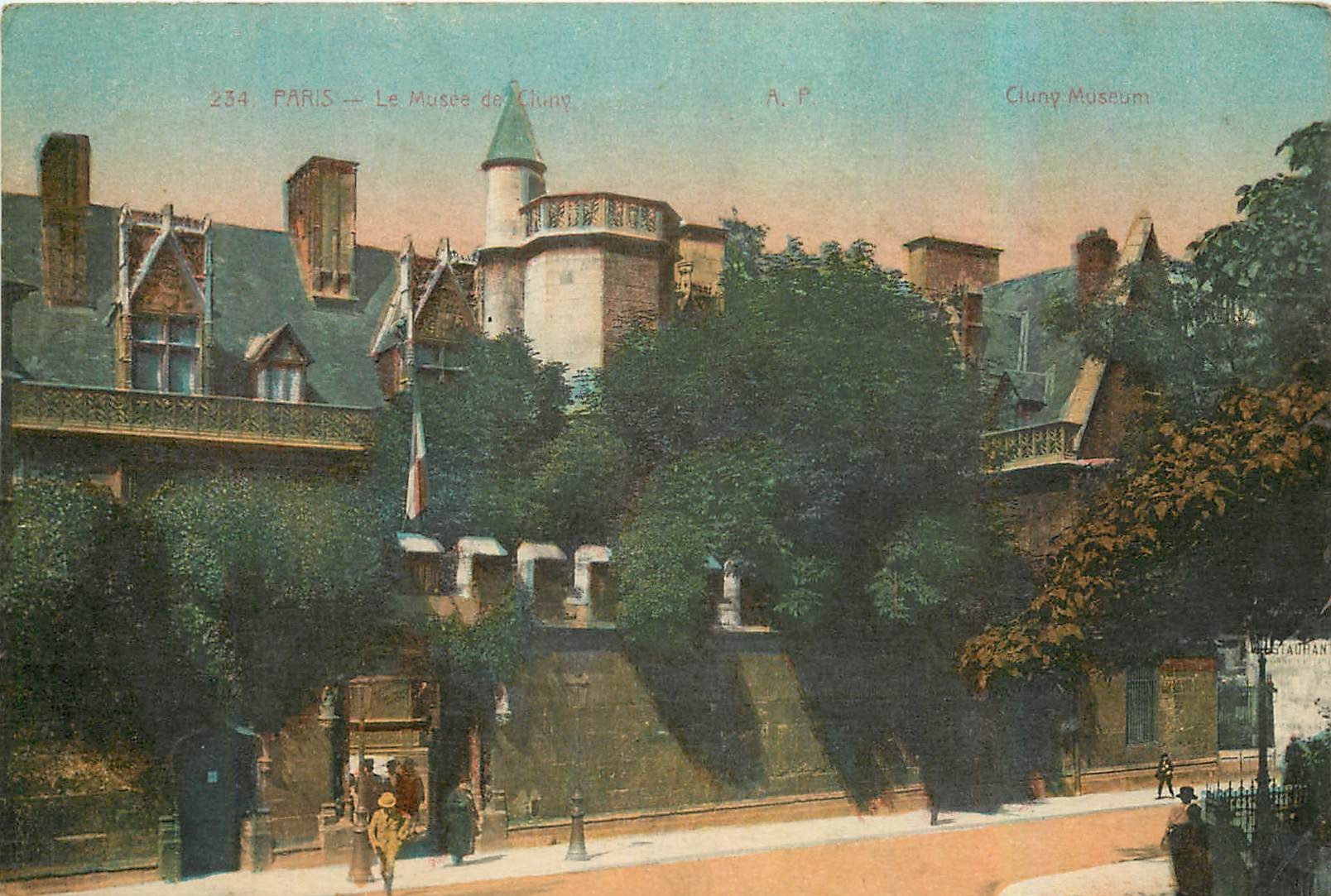 CPA Paris Le Musee 
