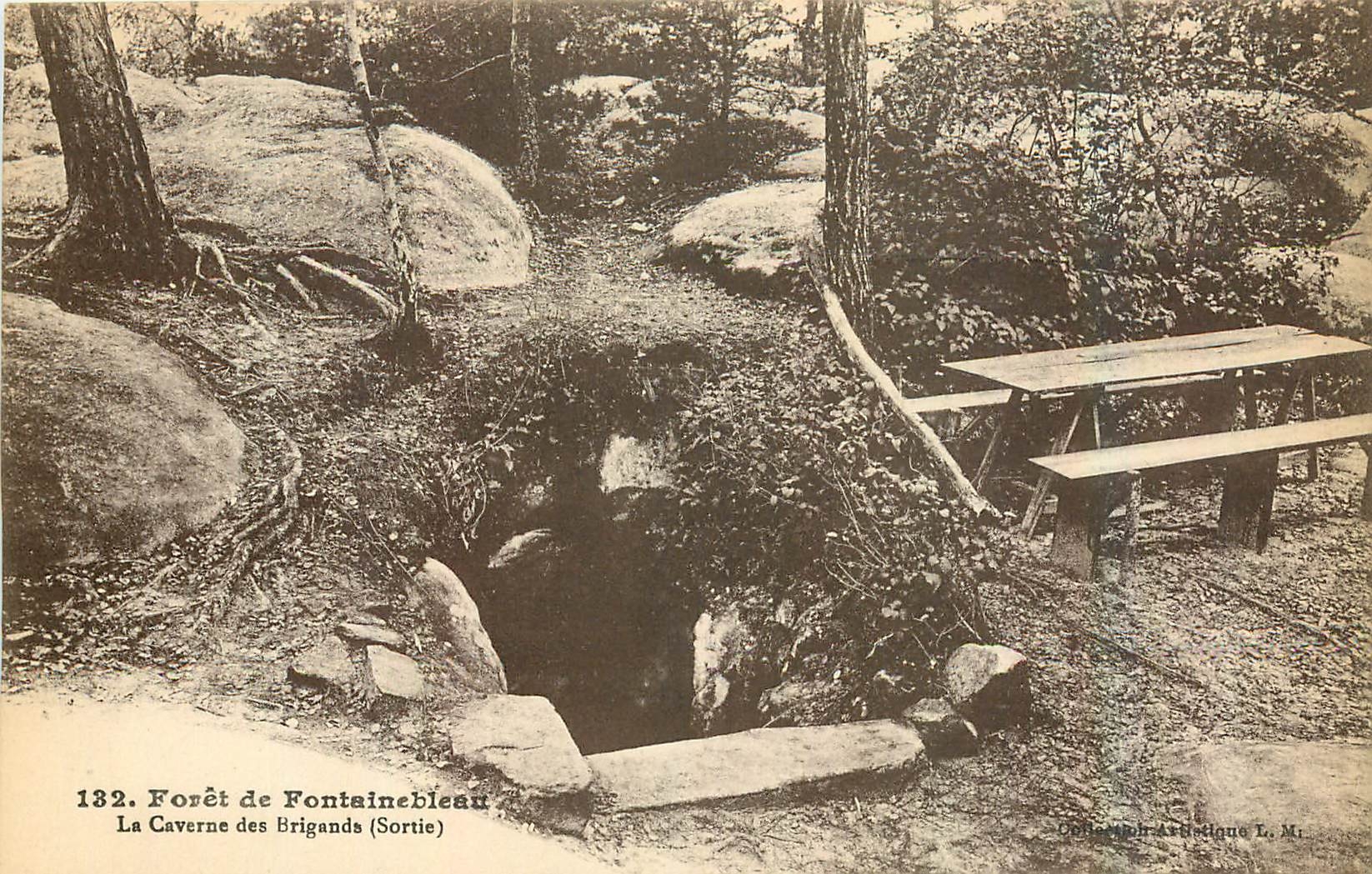 Bosque de Fontainebleau — La Cueva de los Bandidos (Salida) — Geografía Artística L. M.