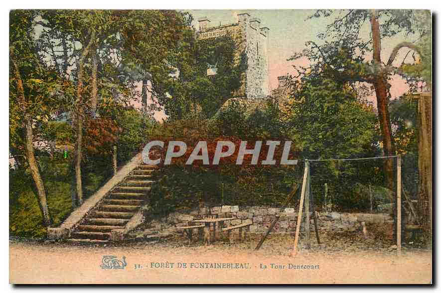 CPA Foret de Fontainebleau La Tour Denecours