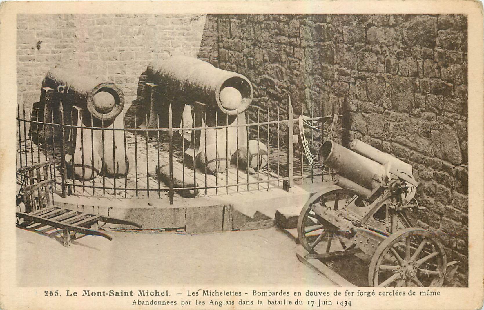 CPA Le Mont Saint Michel Les Michelettes 
