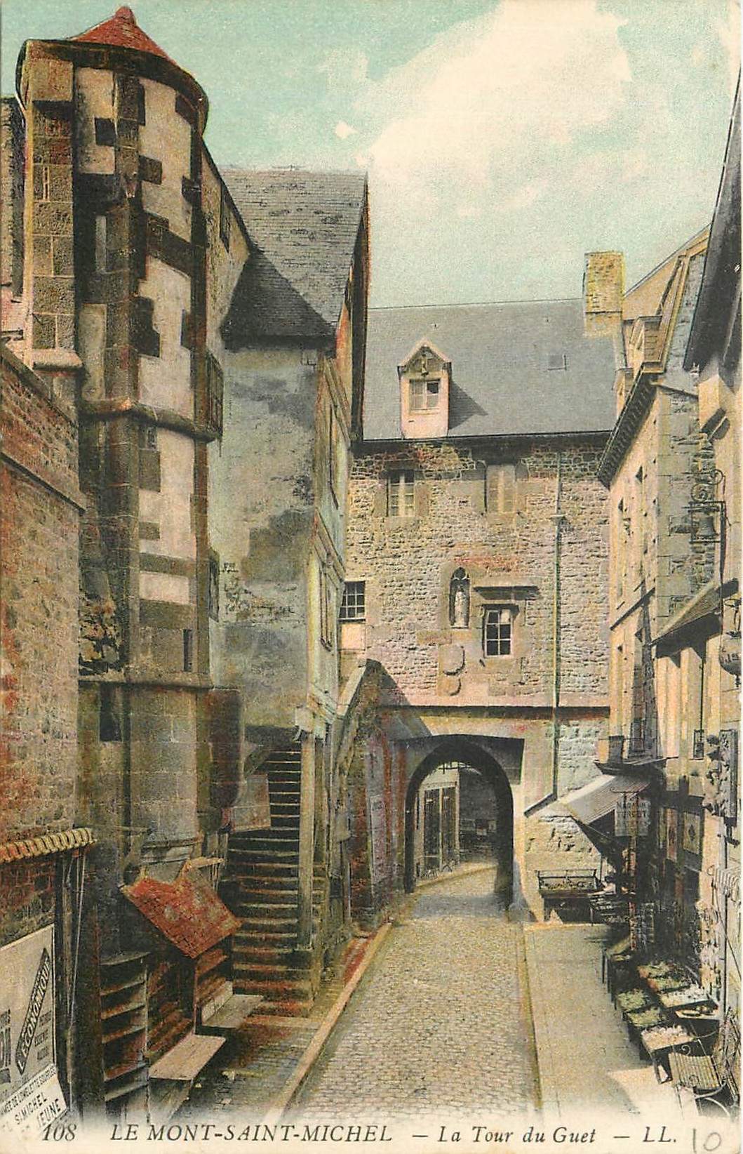 CPA Le Mont Saint Michel La Tour du Guet 