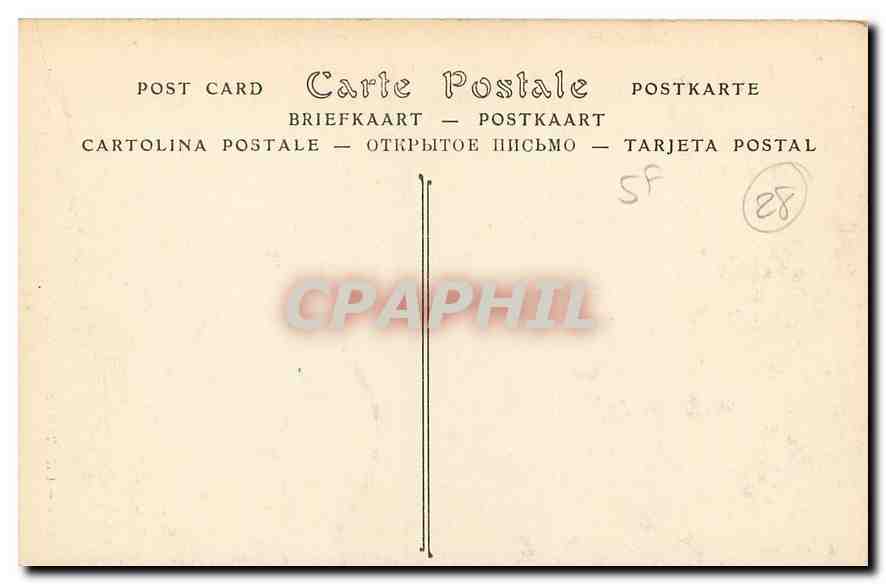 CPA Chartres Maison  — Verso