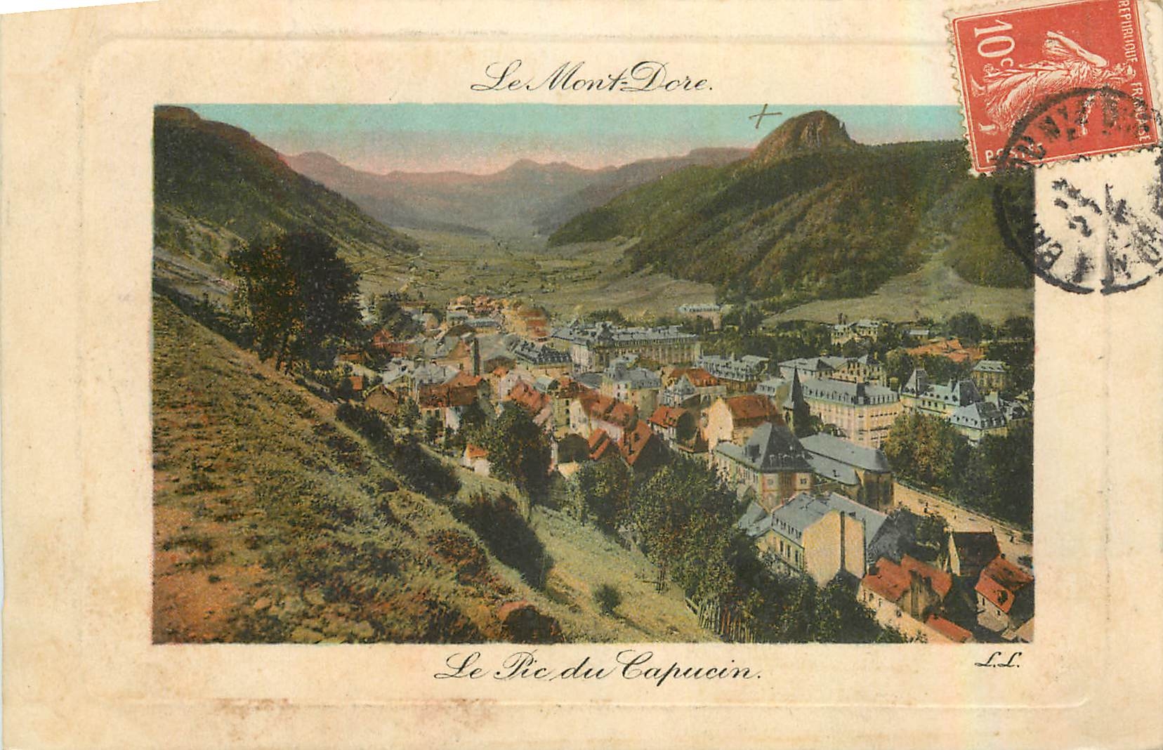 CPA Le Mont Dore Le Lac du Capucin 