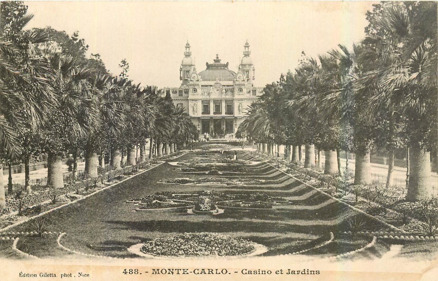 CPA Monte Carlo Casino et Jardins 
