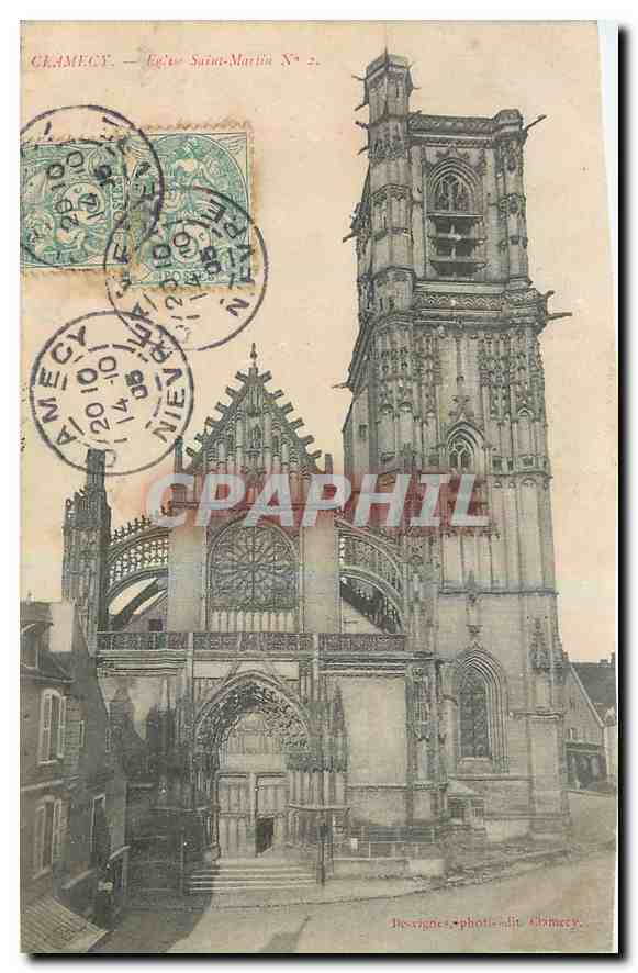 CPA Clamecy Eglie Saint Martin 