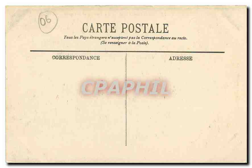 CPA Monte Carlo La Terrasse et le Casino  — Rückseite