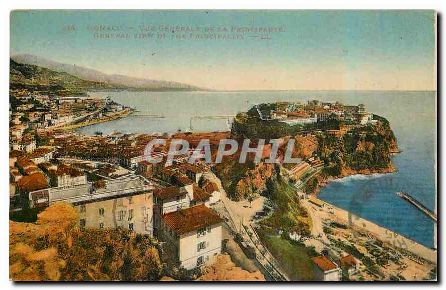 CPA Monaco Cue generale 