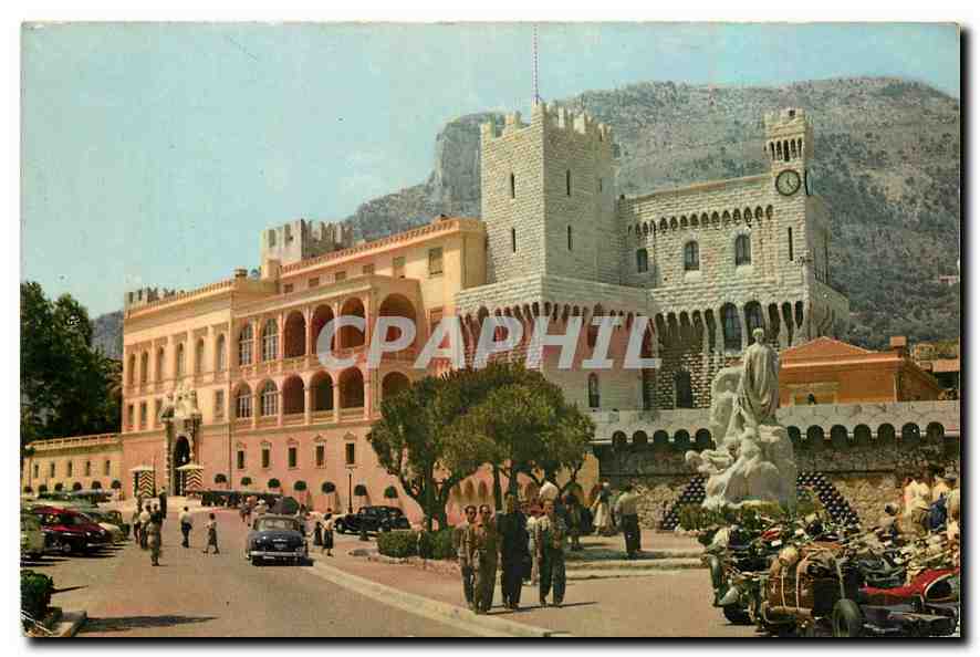 Monaco — Palais de S.A.S. le Prince de Monaco et le Monument commémoratif — Éditions Véronique