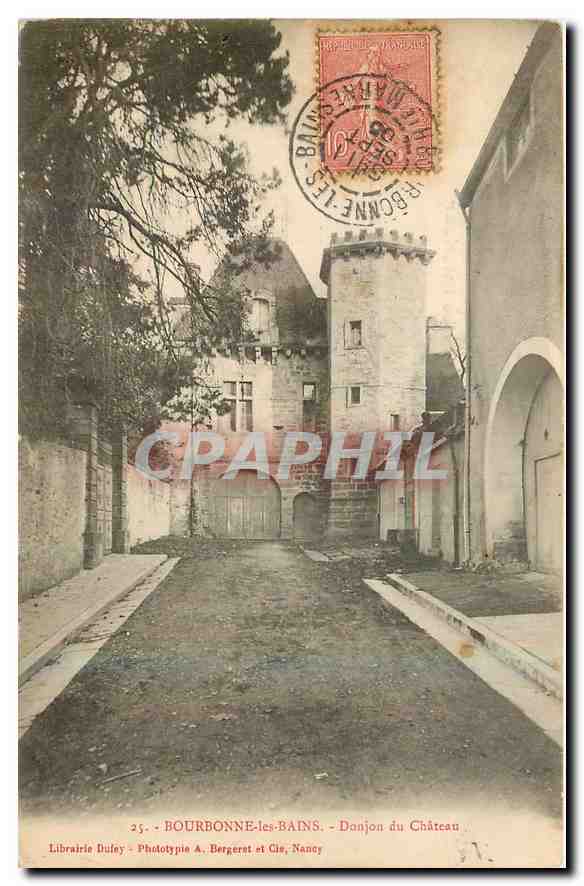 CPA Bourbonne les Bains Donjon du Chateau 