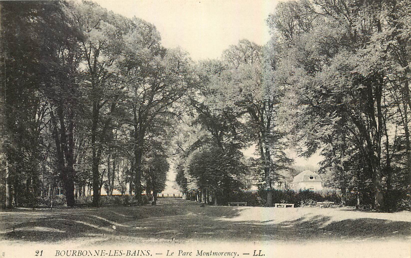 CPA Bourbonne les Bains Le Parc Montmorency 