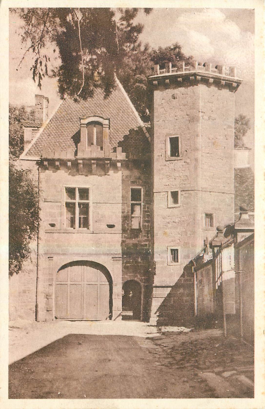 CPA Bourbonne les Bains Le Donjon du Chateau 