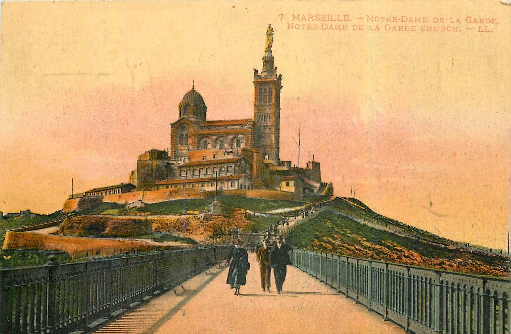 CPA Marseille Notre Dame de la Garde 