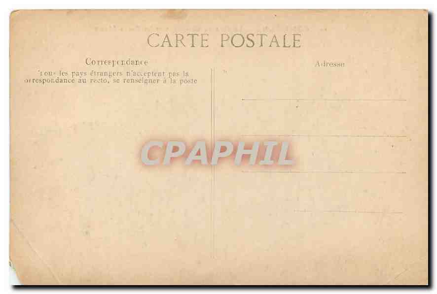 CPA Compiegne Le Parc du Chateau vers les Beaux Monts  — Rückseite