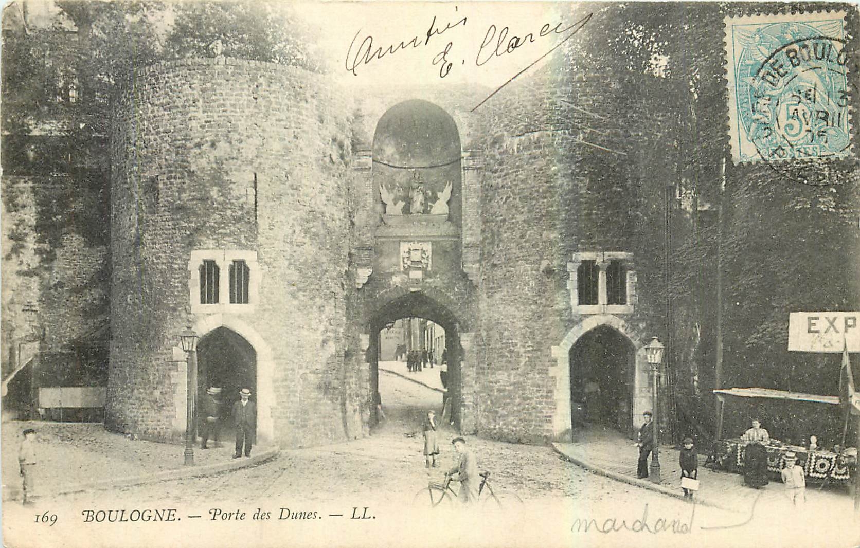 CPA Boulogne Porte des Dunes 