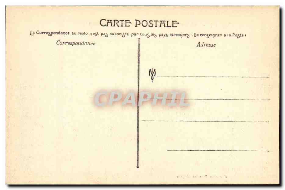 Angers CPA La tour de la haute chaine et panorama — Rückseite