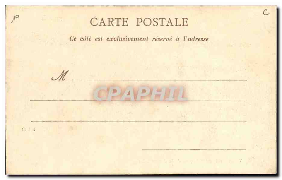 angers CPA Vue generale prise du pont de la Basse Chaine — Rückseite