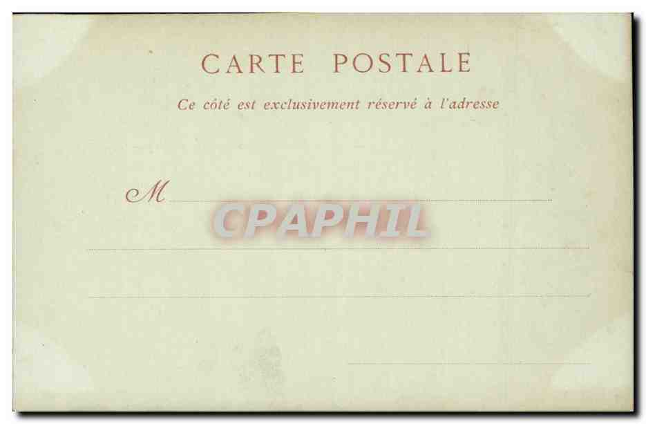 angers CPA Le pont de la Basse Chaine Le chateau — Rückseite
