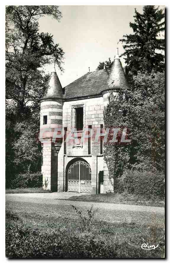 CPM Thorigny Yonne Entree du Chateau de Fleurigny 