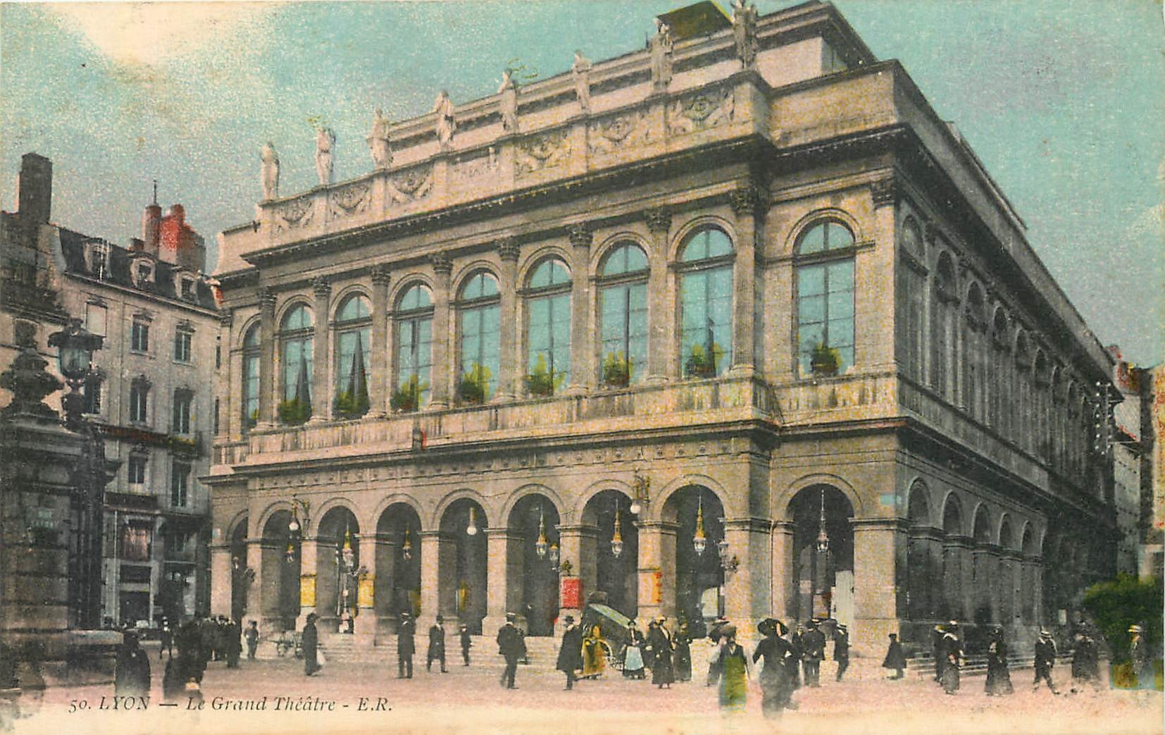 CPA Lyon Le Grand Theatre 