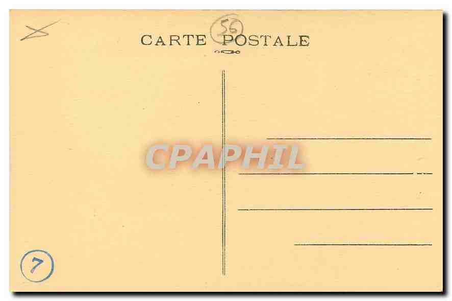 Belle-Île-en-Mer — Pyramides de Port-Coton — Collection Patijean, n°45 — Rückseite