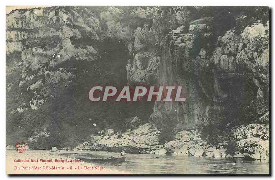 CPA Du Pont d'Arc a St Martin La Dent Negre 