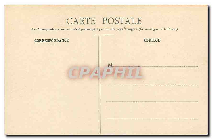 CPA Du Pont d'Arc a St Martin La Dent Negre  — Rückseite