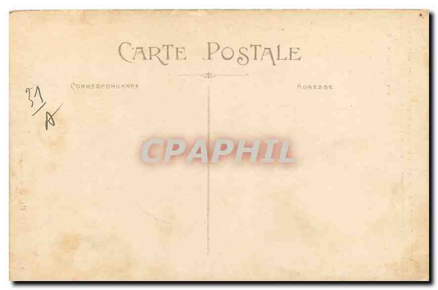 CPA Toulouse Abside de la Basilique Saint Sernin  — Verso