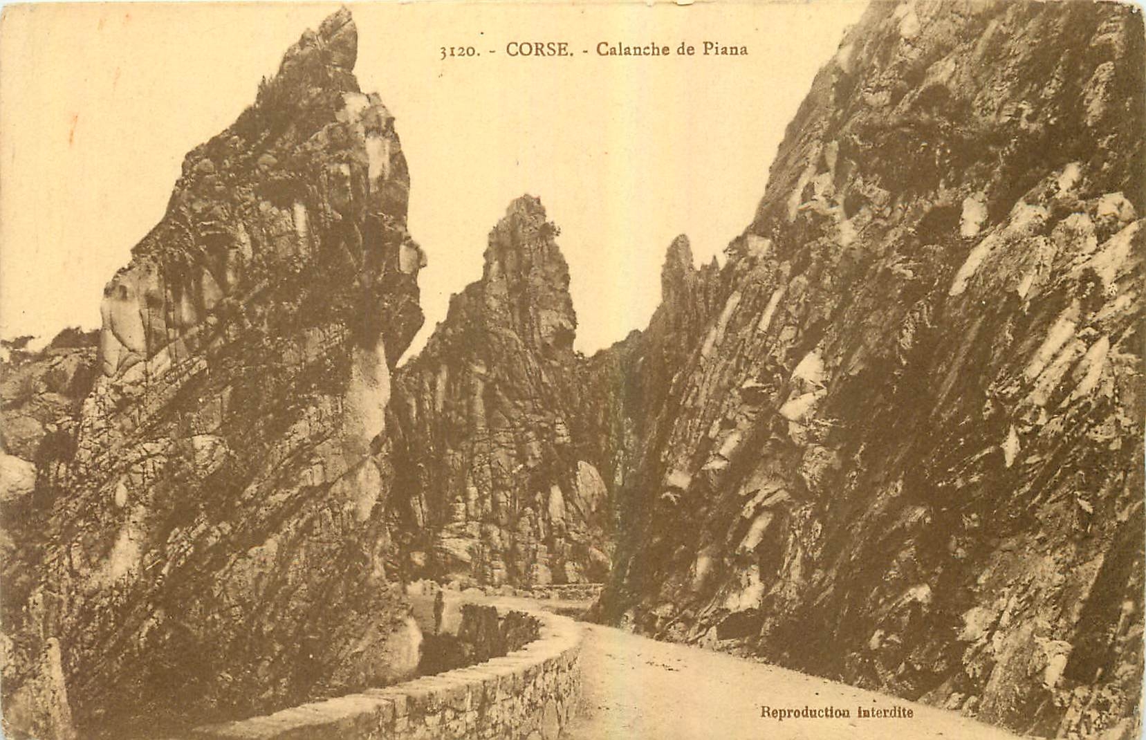 CPA Corse Calanche de Piana 