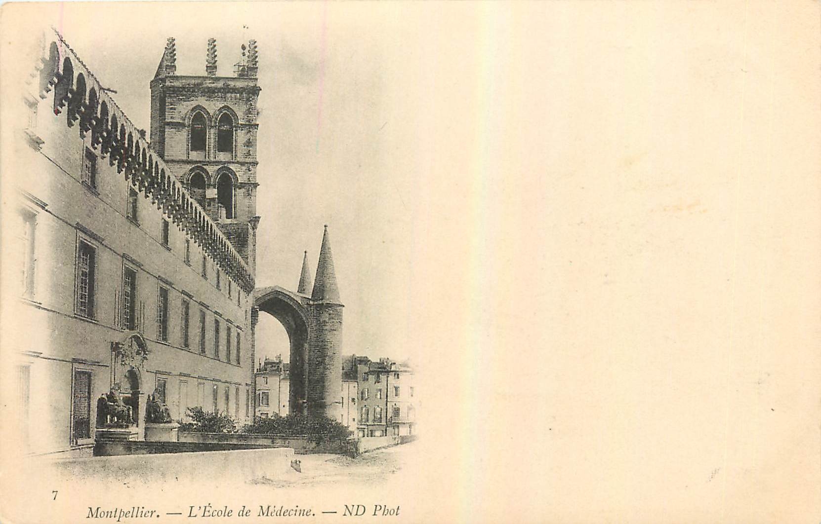 CPA Montpellier l'Ecole de Medecine 