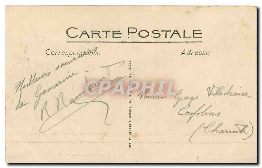 CPA Port de Gavarnie Vue sur la Vallee de Rio Ara  — Rückseite