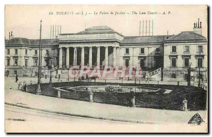 CPA Tours I et L Le Palais de Justice 