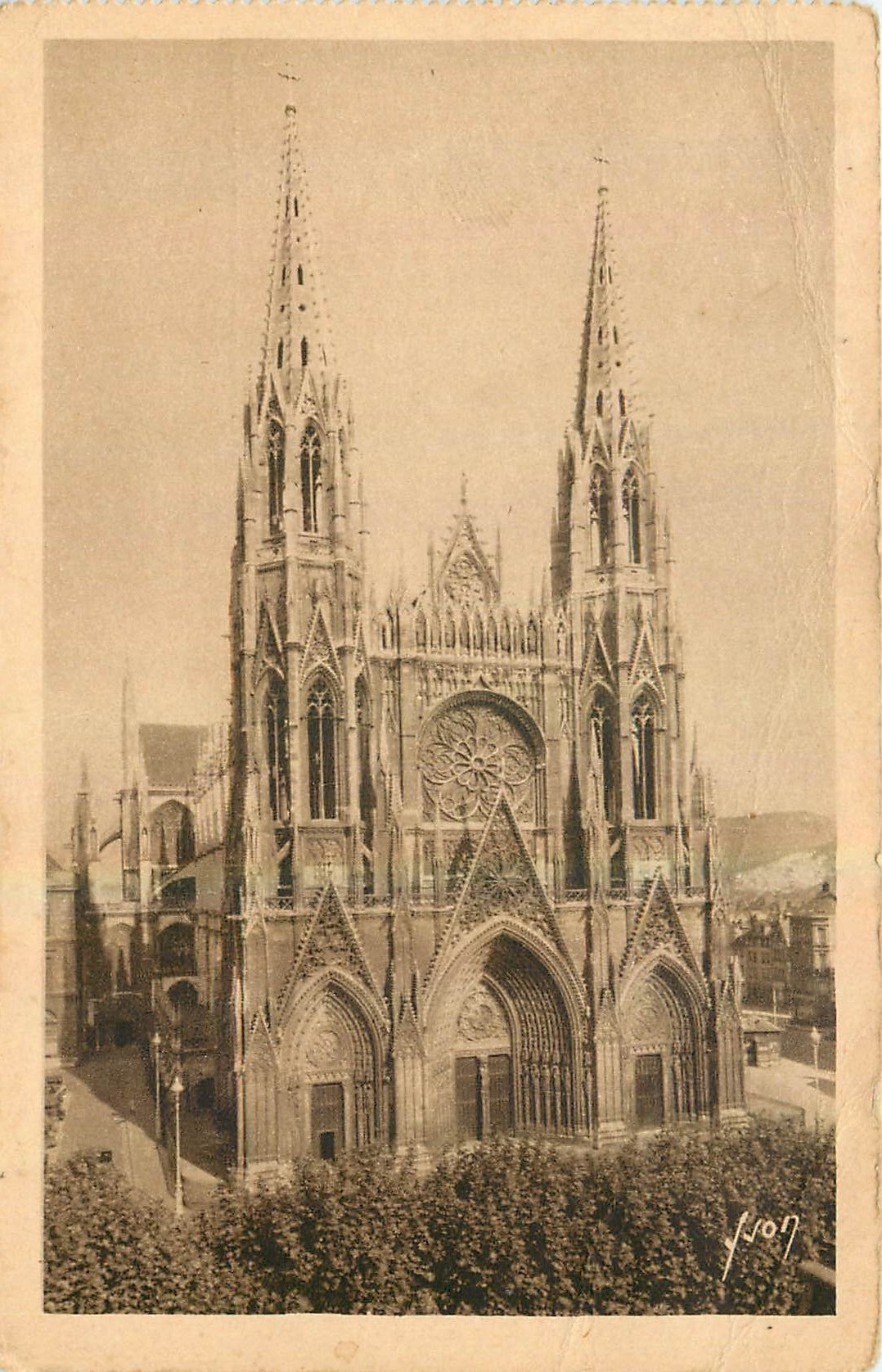 CPA Rouen Seine Inferieure Eglise St Ouen 
