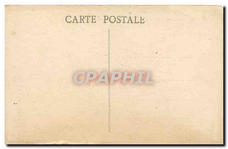 CPA Evian les Bains Hotel du Chatelet  — Verso