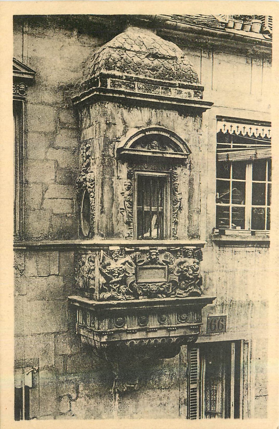 CPA Dijon Echauguette Renaissance Rue de la Vannerie 