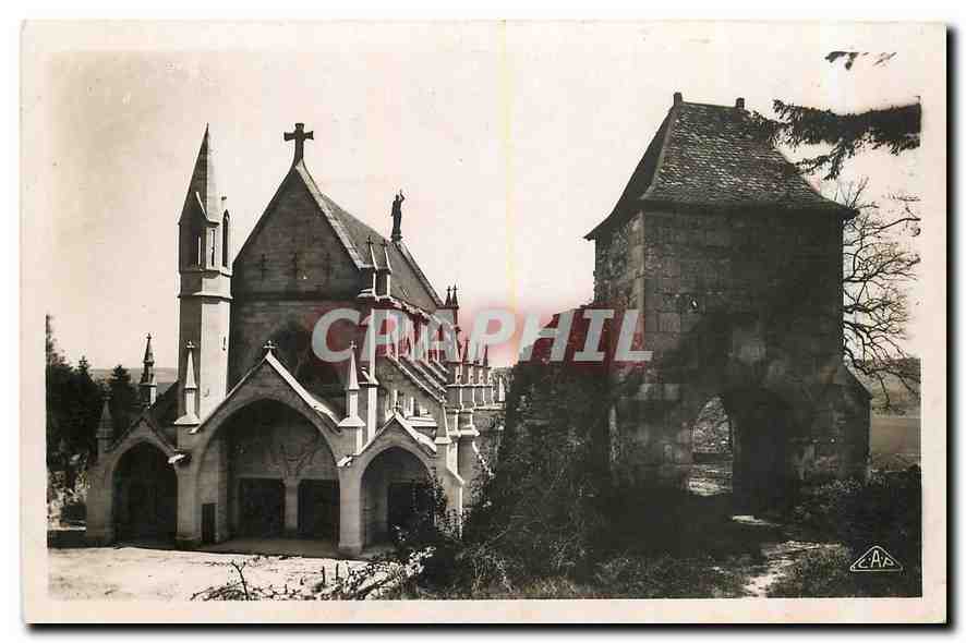 CPA Vaucouleurs Chapelle Castrale et Porte de France 