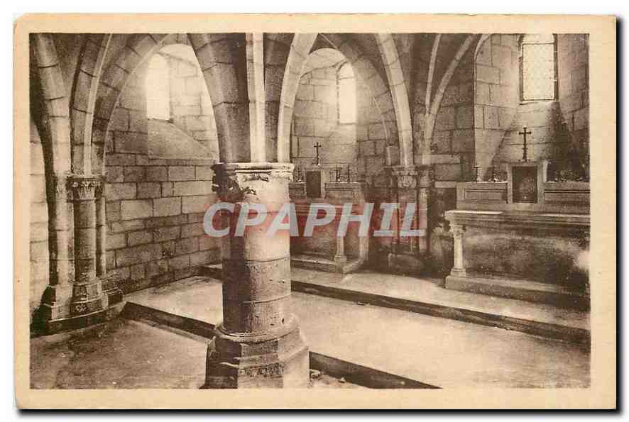 CPA Vaucouleurs La Crypte de la Chapelle Castrale 