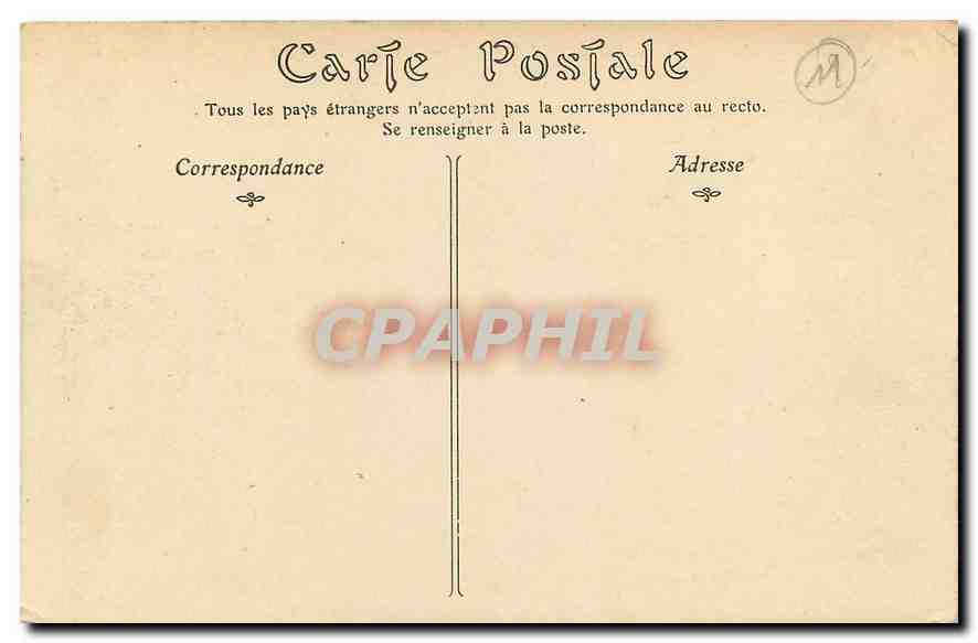 CPA Cite de Carcassonne Abside et Transpert de l'Eglise Saint Nazaire  — Verso