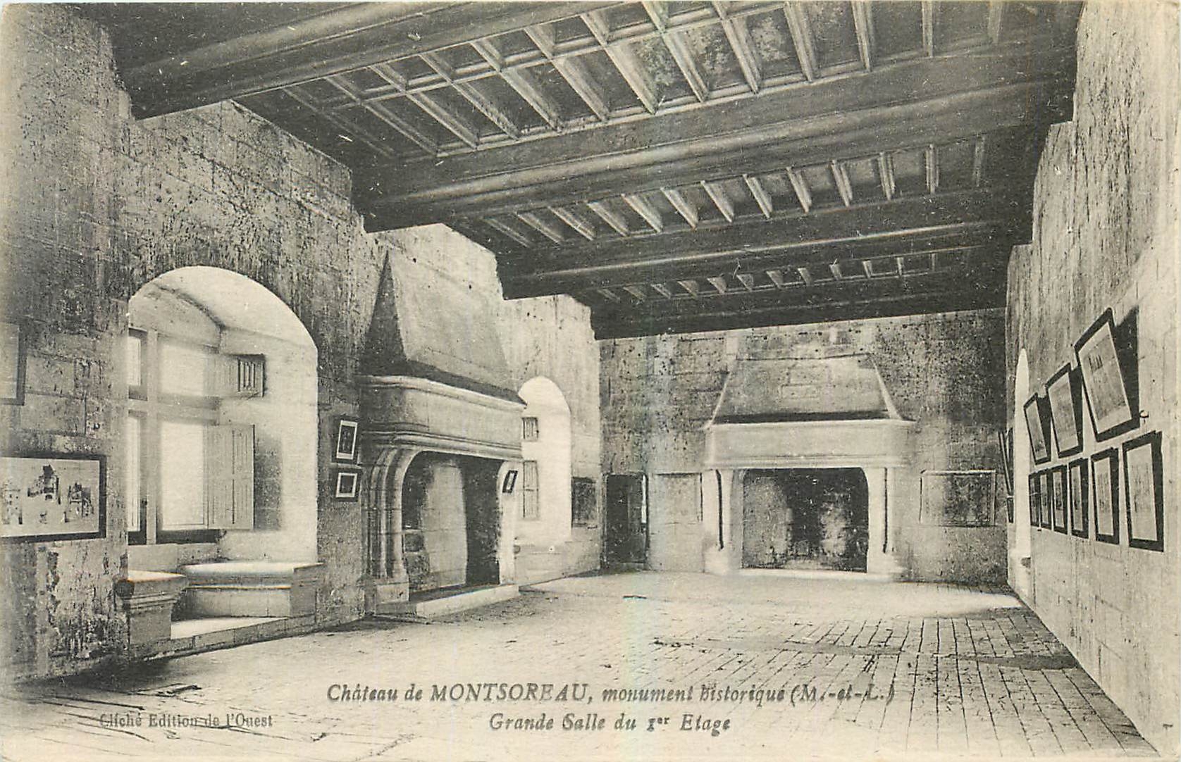 CPA Chateau de Montsoreau Grand Salle 