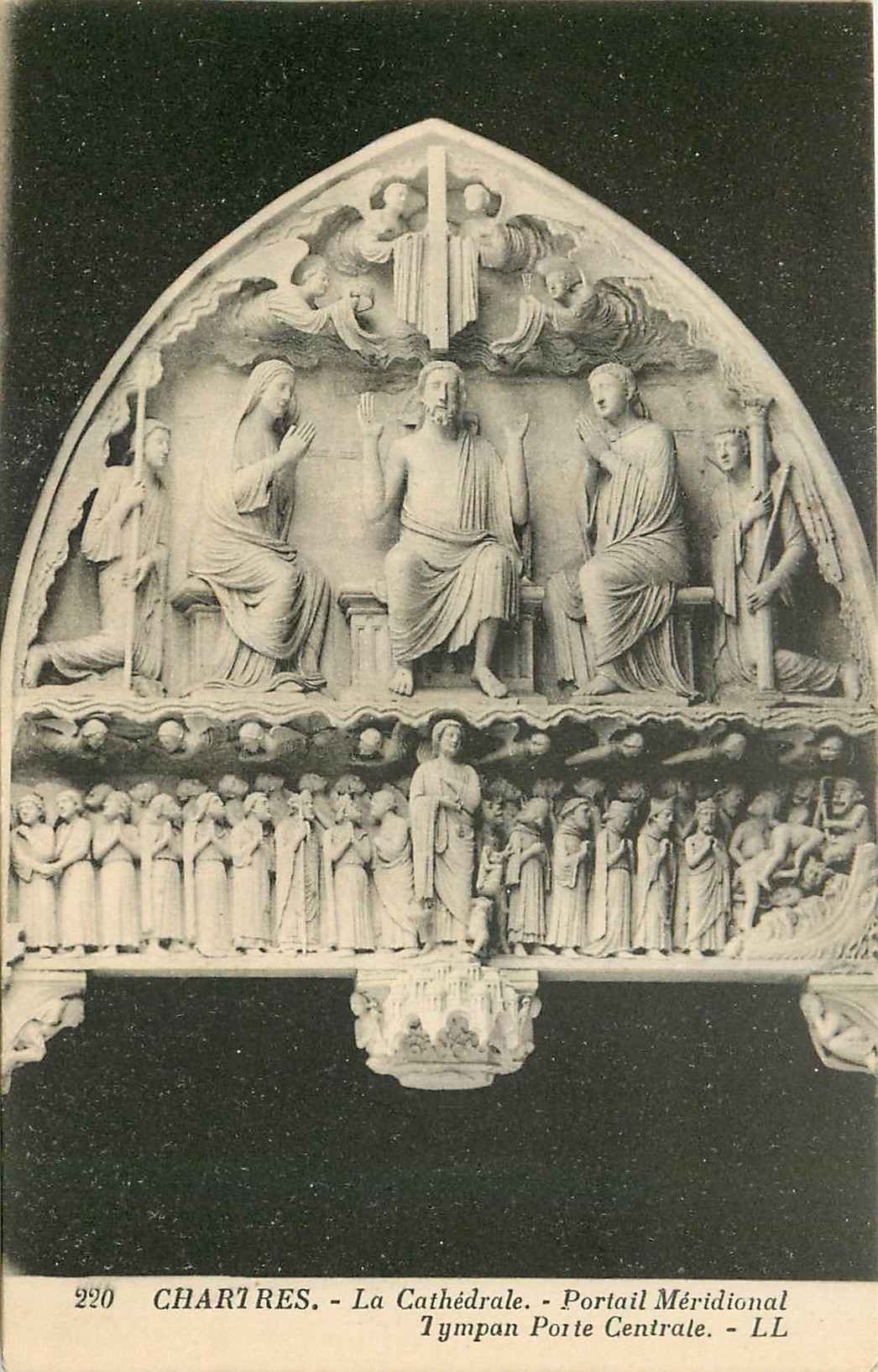 CPA Chartres La Cathedrale Portail Meridional 