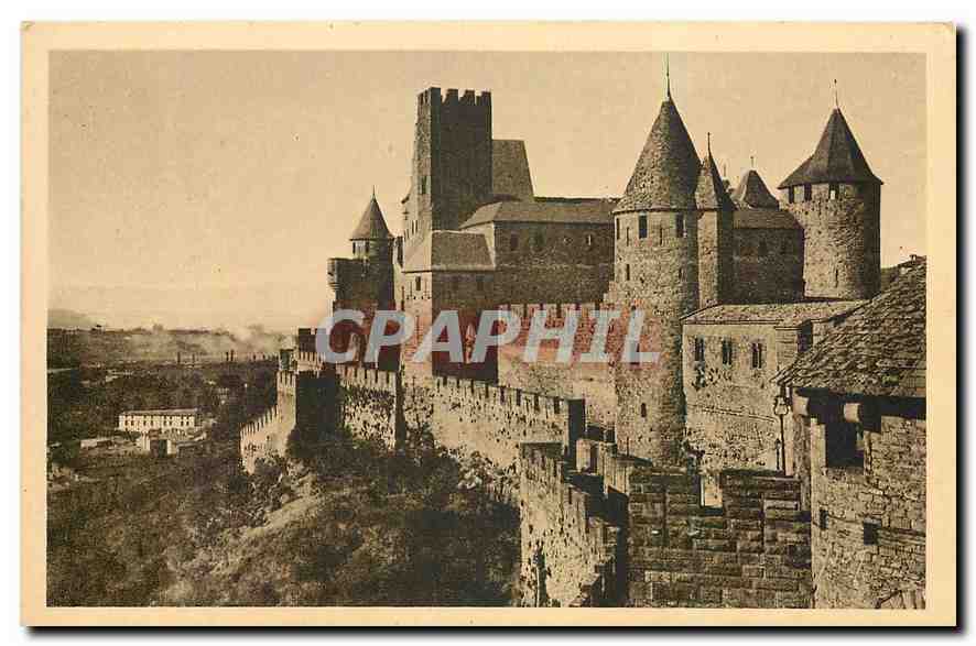 CPA Carcassonne Aube La Vite Le Chateau Comtal 