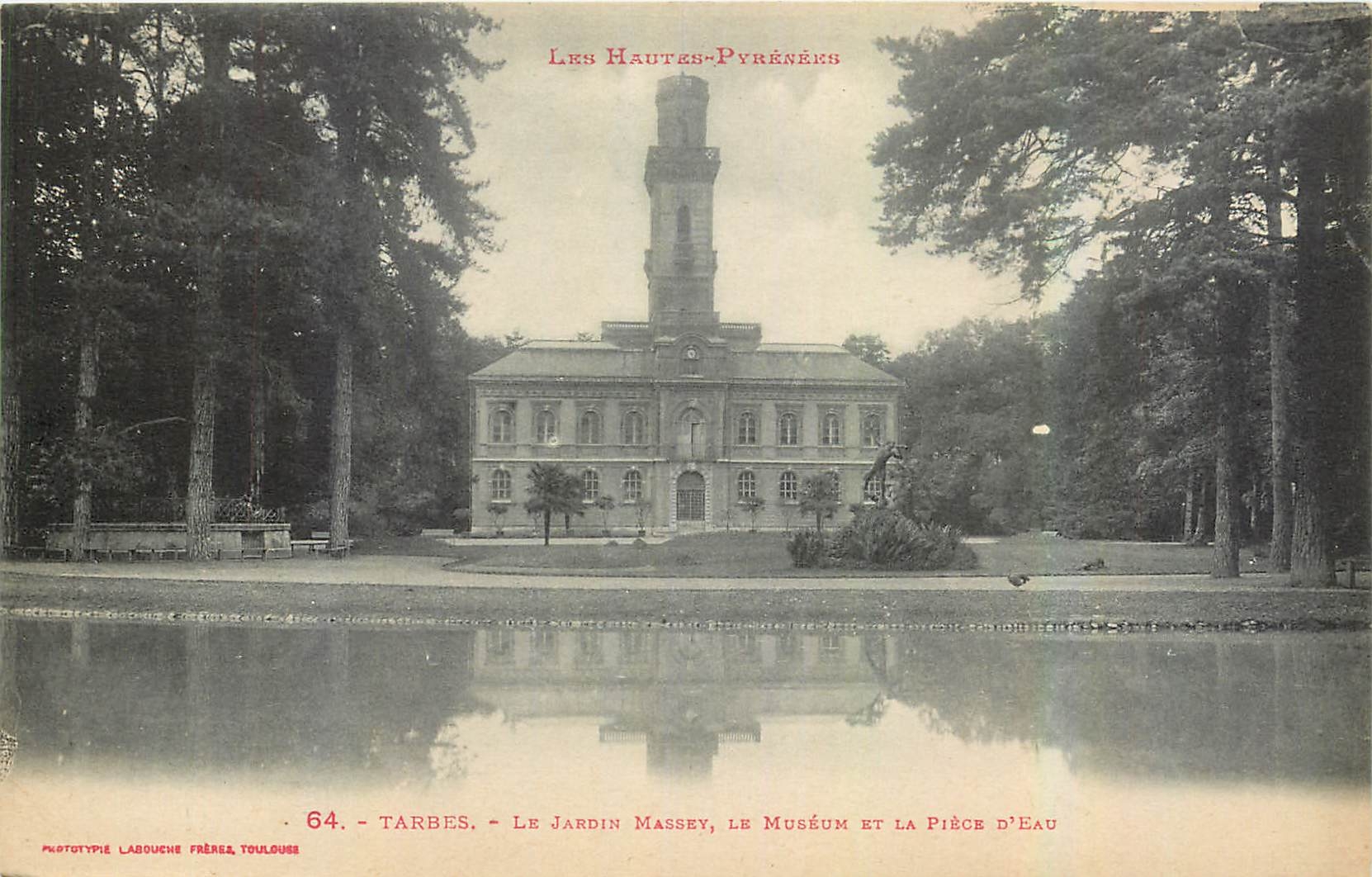 CPA Tarbes Le Jardin Massey 
